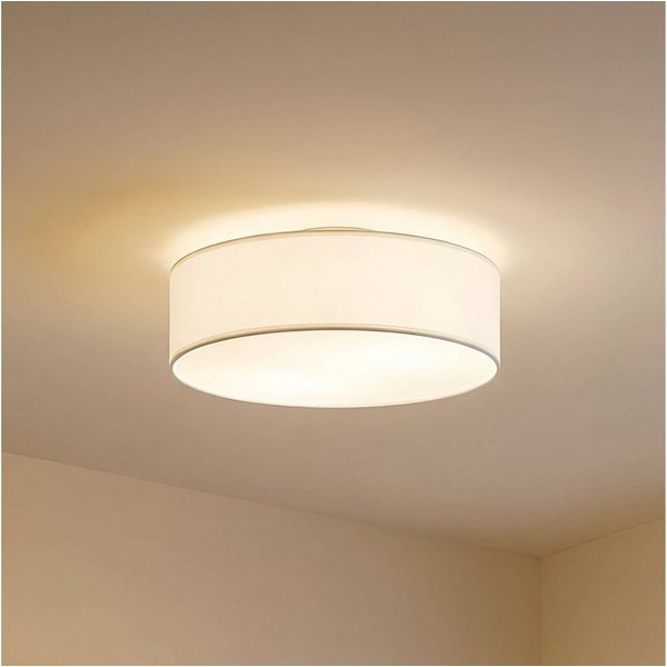 Lindby Deckenleuchten Sebatin, Creme IP20, 3 x 15 W LED