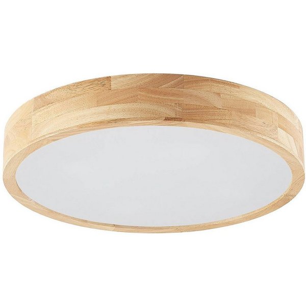 Lindby Deckenleuchten Tanju, Holz IP20, 4 x 15 W LED