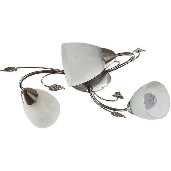 Lindby Deckenleuchten Yannie, Metall, Alu IP20, 3 x 4 W LED