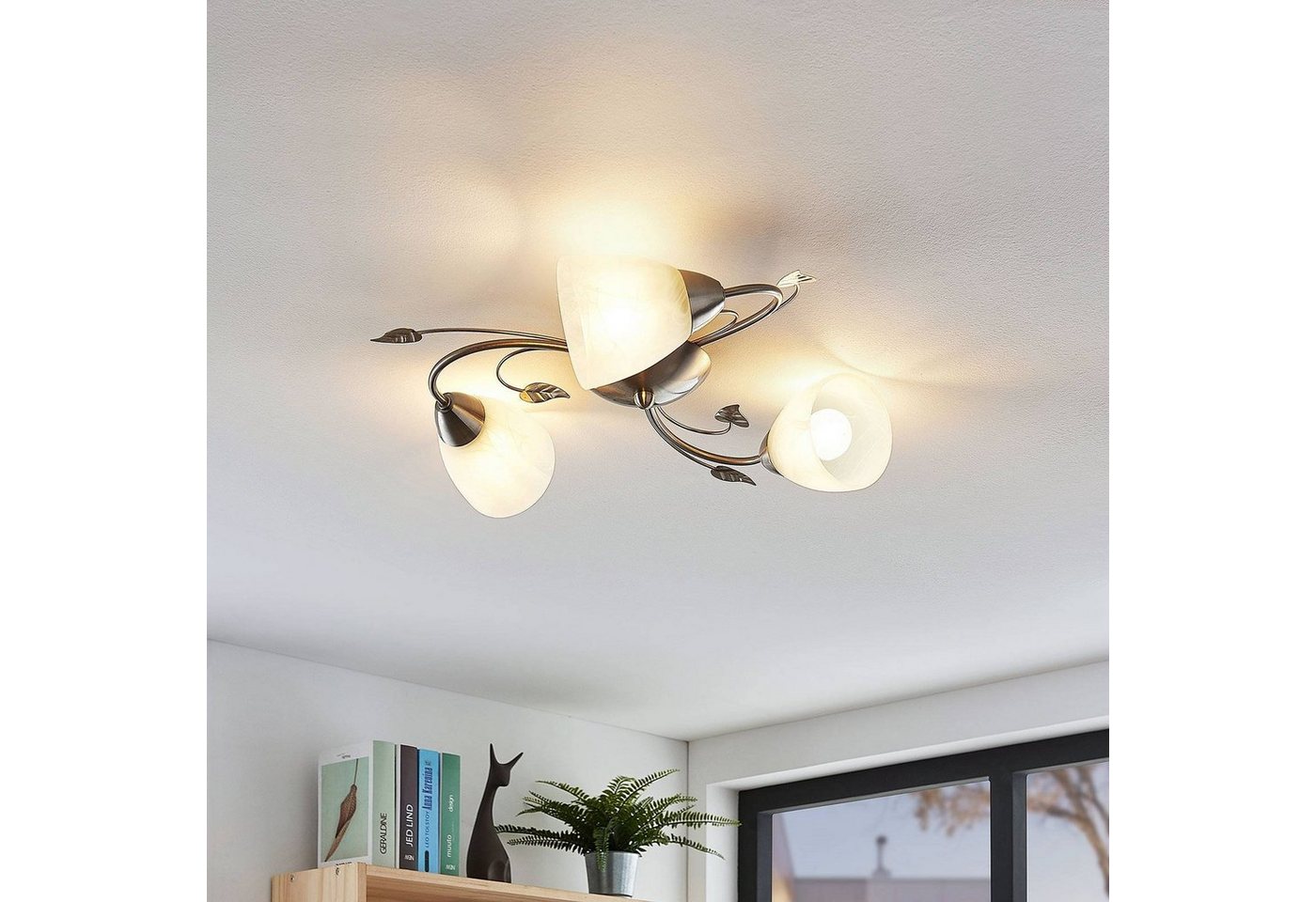 Lindby Deckenleuchten Yannie, Metall, Alu IP20, 3 x 4 W LED – Bild 3 von 5
