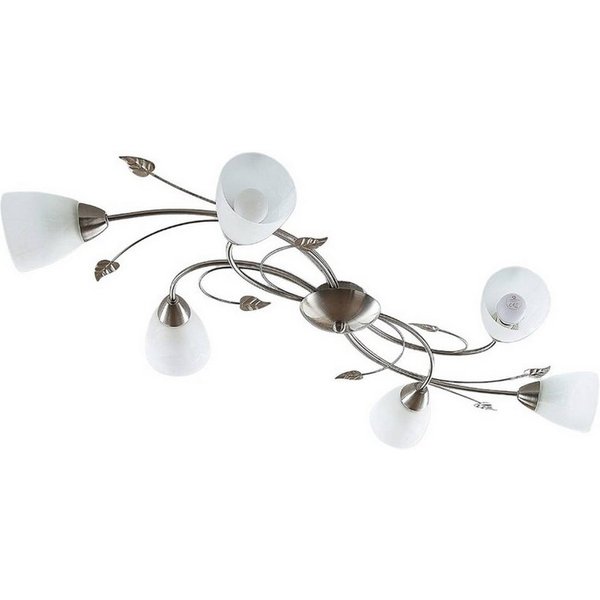 Lindby Deckenleuchten Yannie, Metall, Alu IP20, 6 x 4,5 W LED