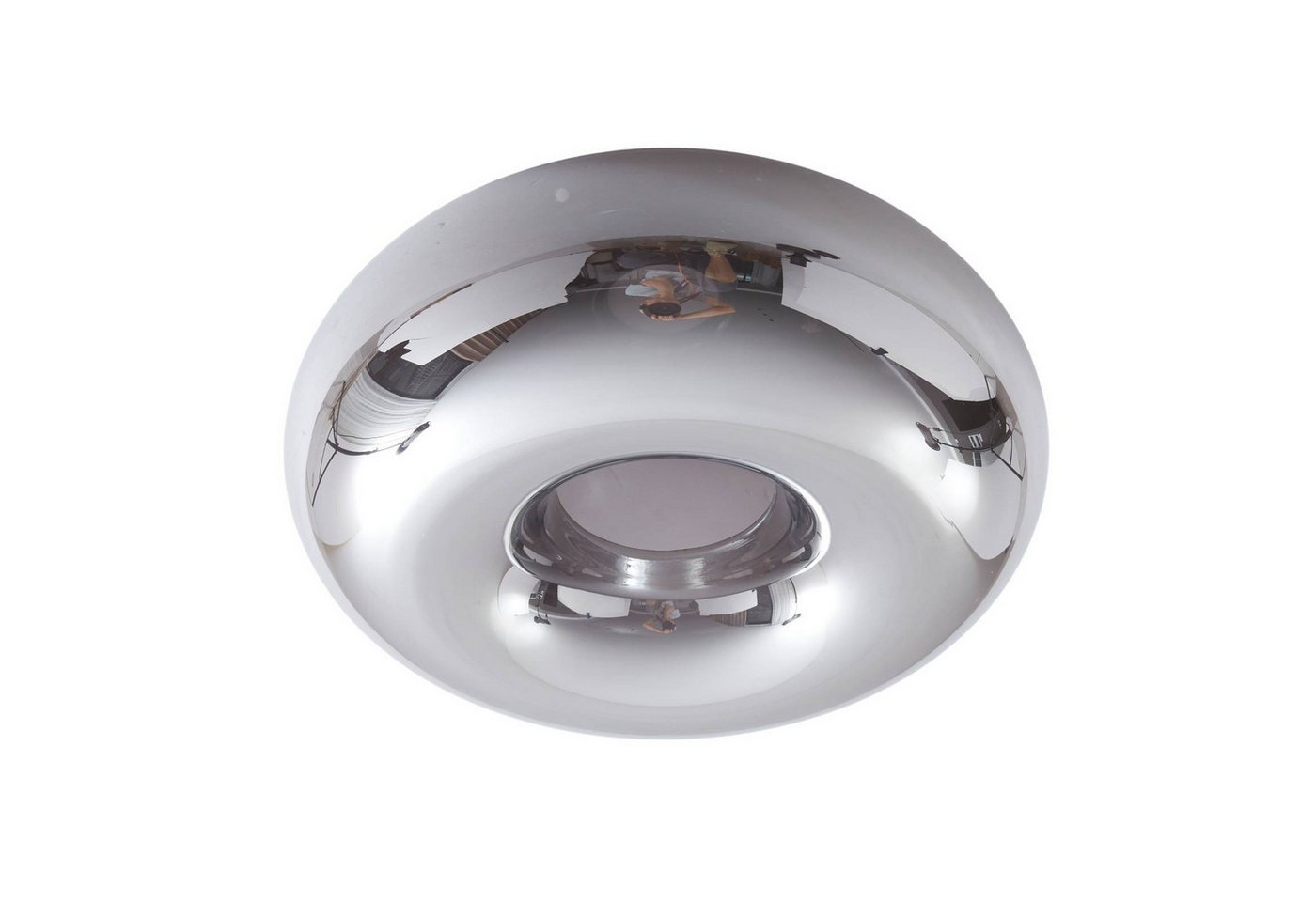 Lindby Deckenleuchten Zehra, Glas Schwarz IP20, 1 x 15 W LED – Bild 5 von 5
