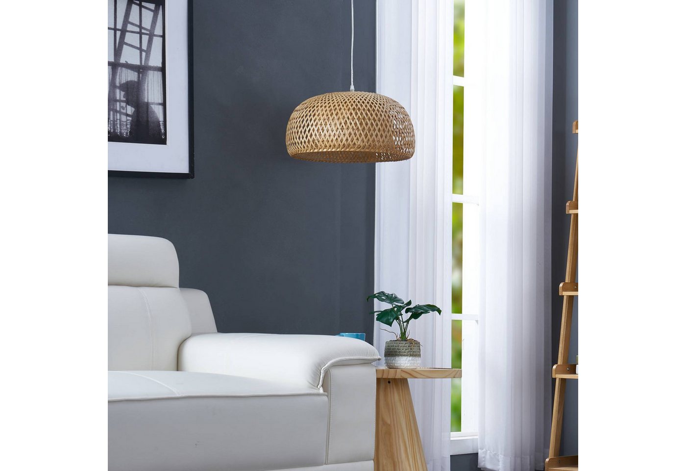 Lindby Hängeleuchte Jadwiga, IP20, 1 x 15 W LED – Bild 3 von 5