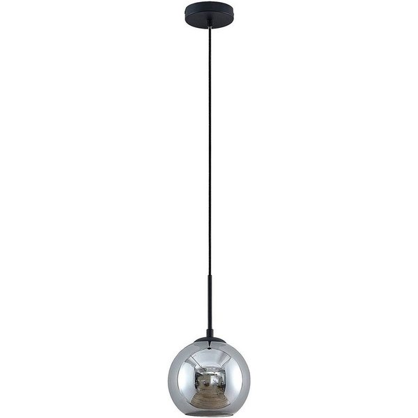 Lindby Hängeleuchte Jurian, Metall, Alu IP20, 1 x 15 W LED