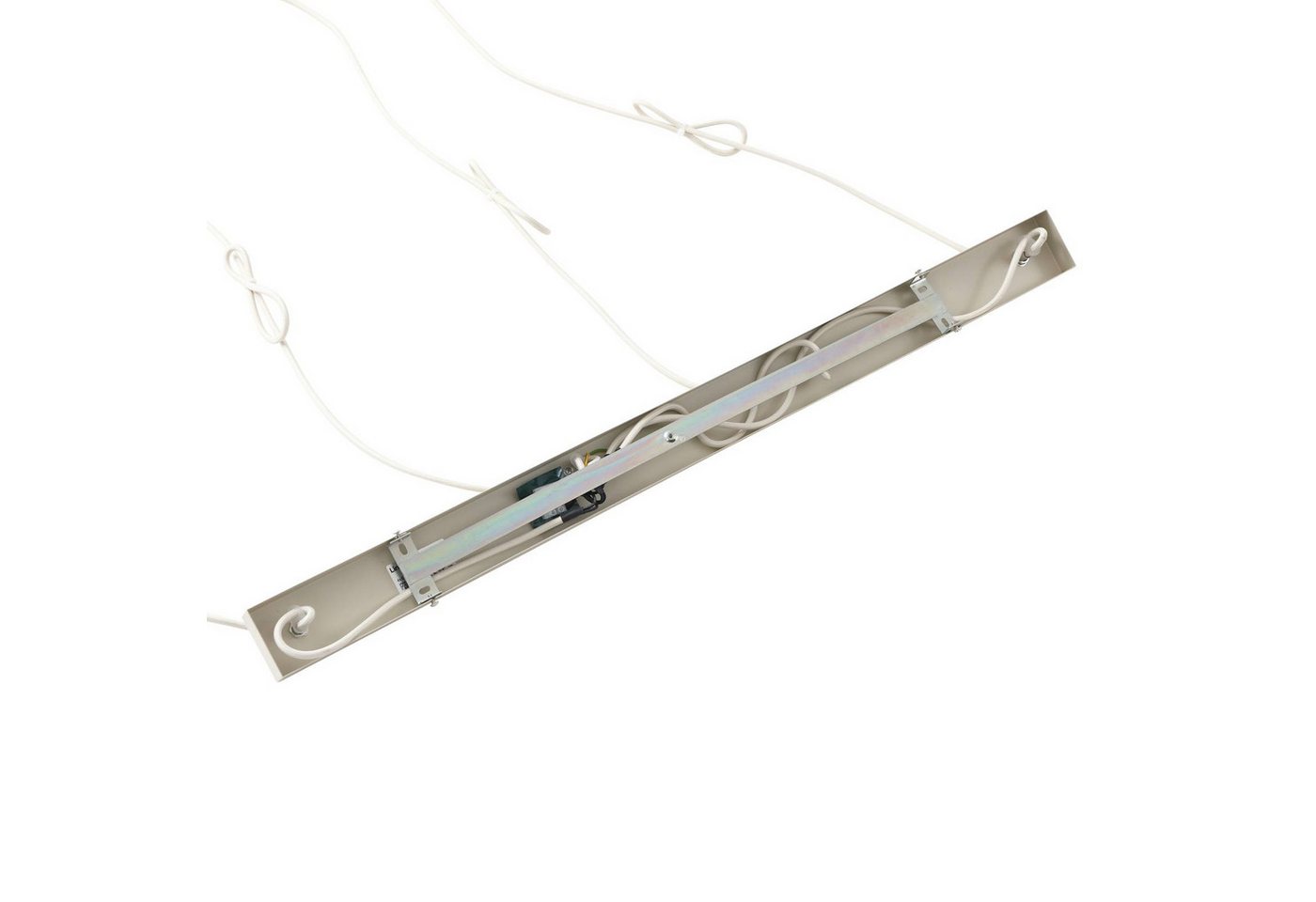 Lindby Hängeleuchte Ovelia, Metall, Creme IP20, 4 x 15 W LED – Bild 5 von 5