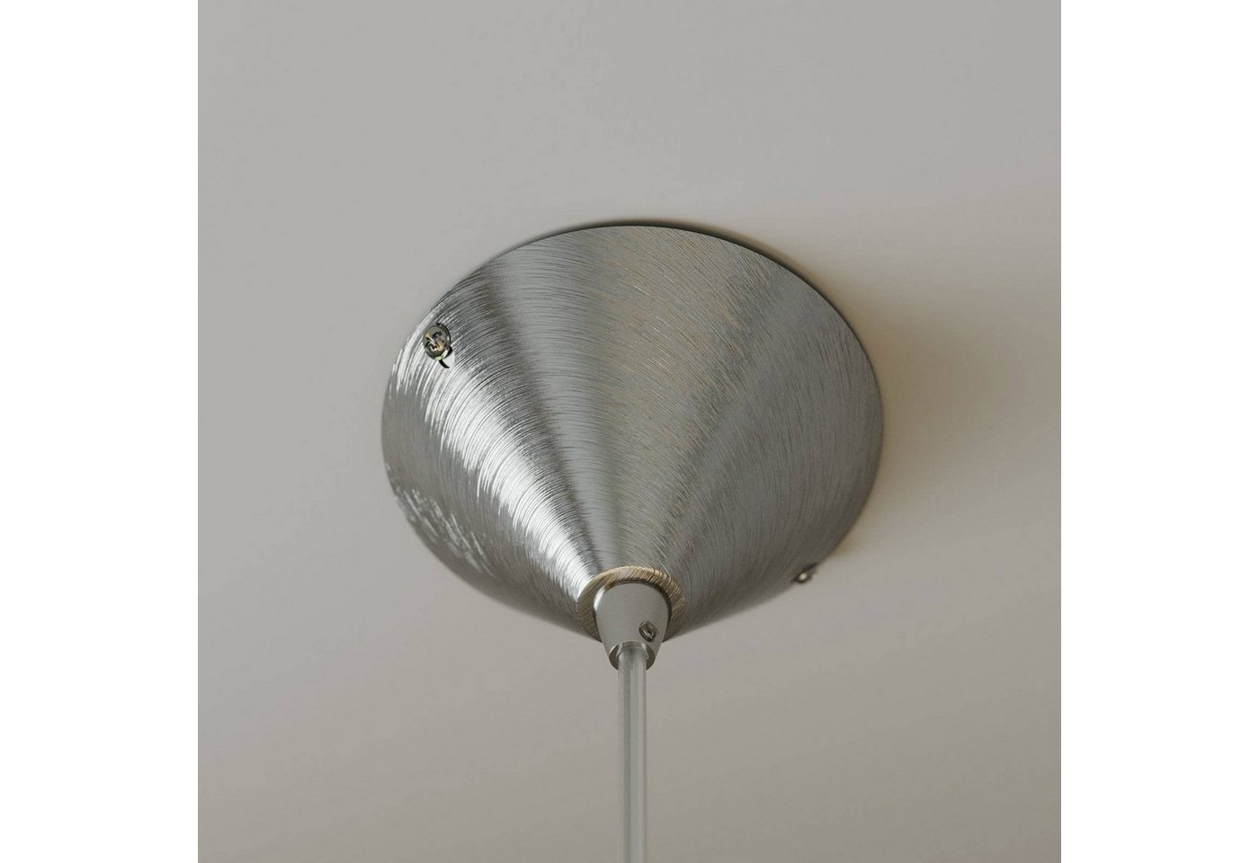 Lindby Hängeleuchte Petra, Glas Weiß IP20, 1 x 60 W – Bild 5 von 5