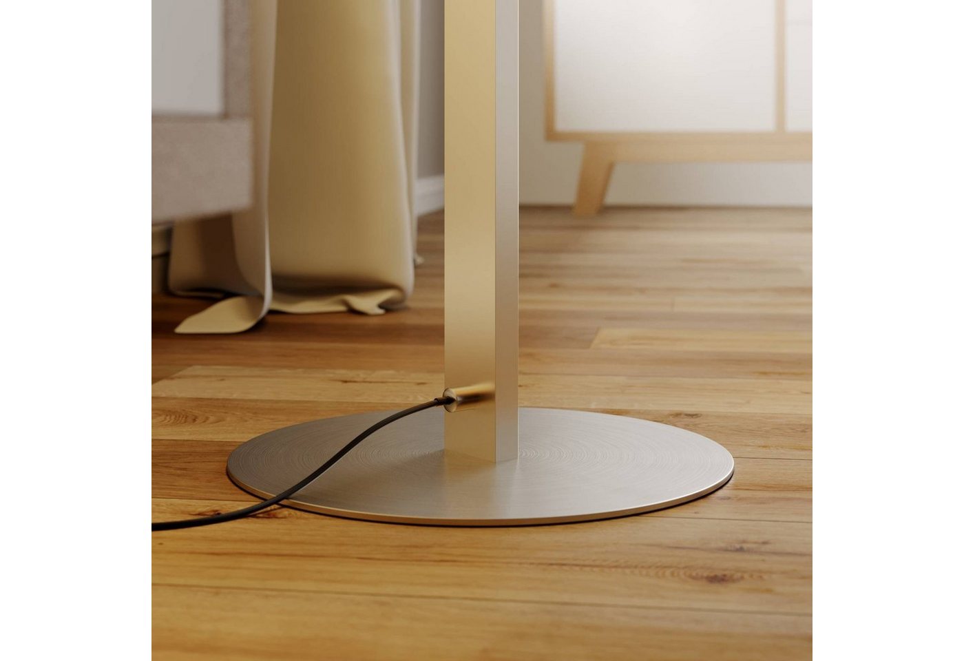 Lindby Stehlampe Auron, Enthalten, 2 x 10 W LED, warmweiß – Bild 5 von 5