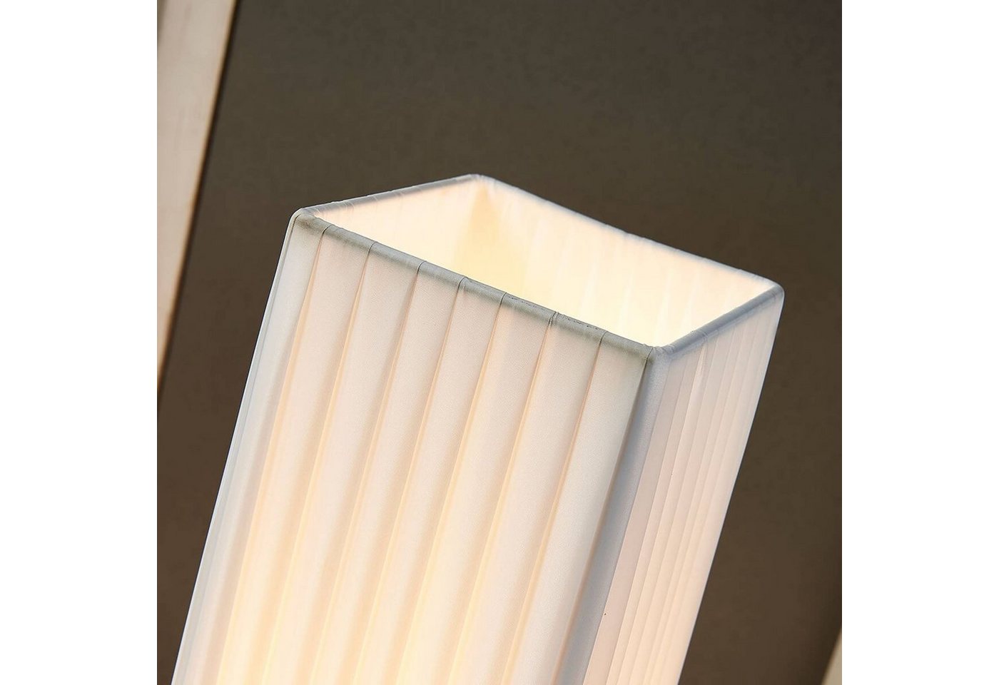 Lindby Stehlampe Janno, Weiß IP20, 2 x 60 W – Bild 5 von 5