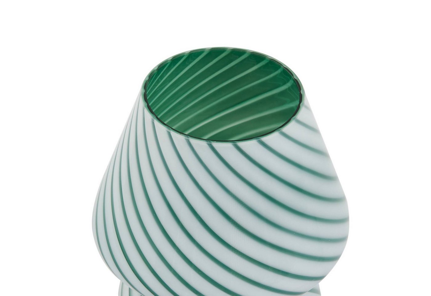 Lindby Tischleuchte Andriana, Glas Grün IP20, 1 x 10 W LED – Bild 5 von 5