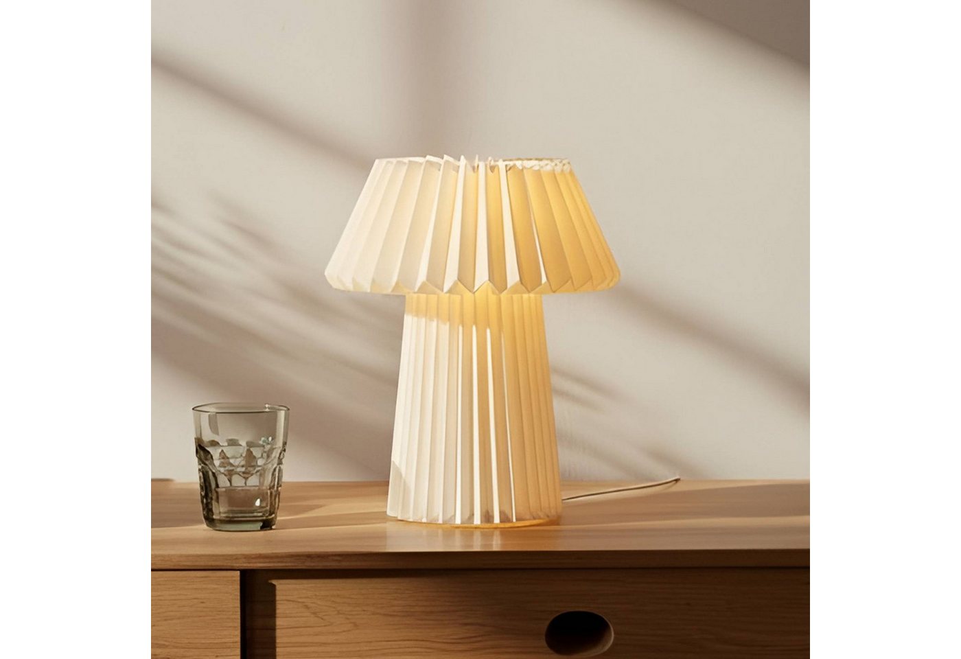 Lindby Tischleuchte Magali, Weiß IP20, 1 x 10 W LED – Bild 2 von 5