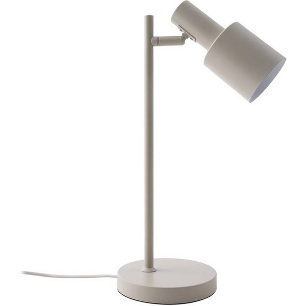 Lindby Tischleuchte Ovelia, Metall, Creme IP20, 1 x 15 W LED