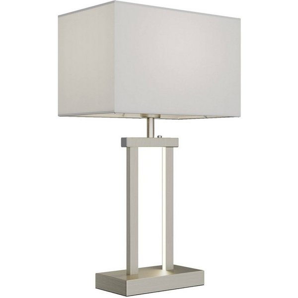 Lindby Tischleuchte Sigurd, Enthalten, 1 x 60 W E27 (exkl) + 1 x 5,5 W LED (inkl)