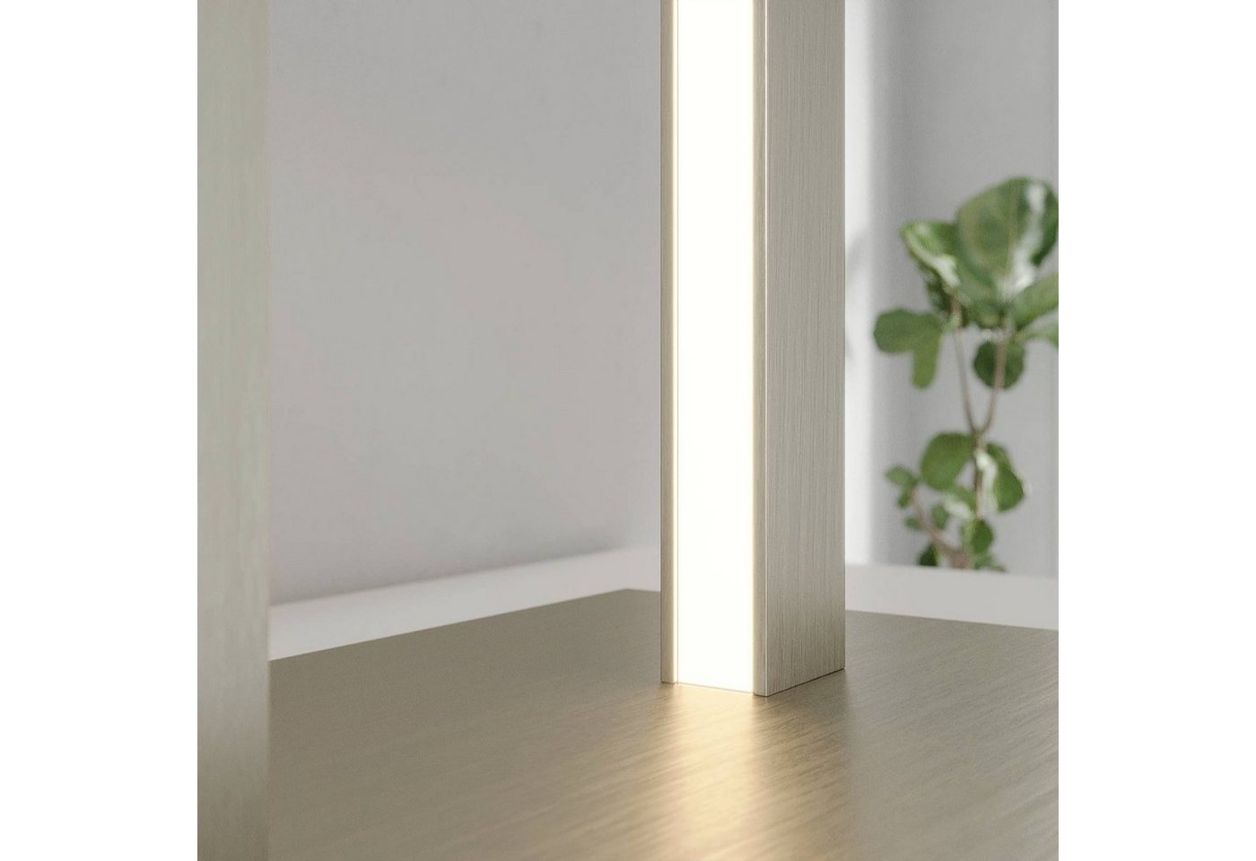 Lindby Tischleuchte Sigurd, Enthalten, 1 x 60 W E27 (exkl) + 1 x 5,5 W LED (inkl) – Bild 5 von 5