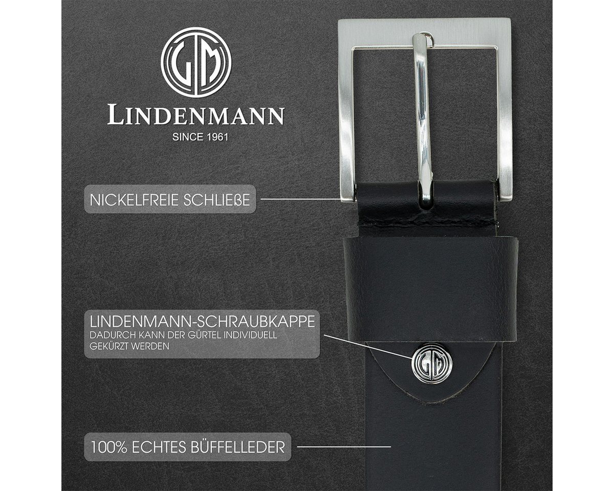 LINDENMANN Ledergürtel – Bild 3 von 5