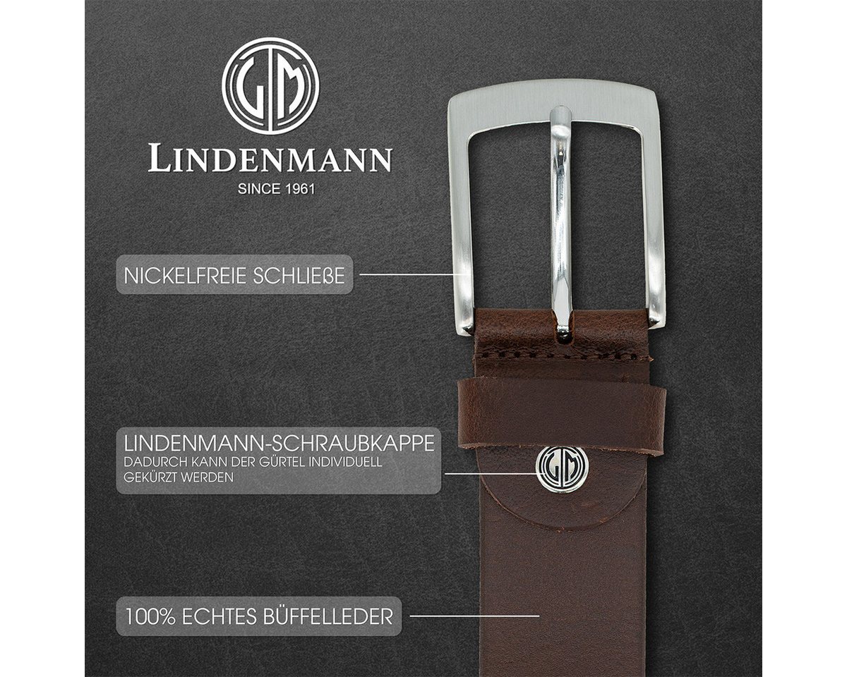 LINDENMANN Ledergürtel – Bild 3 von 5