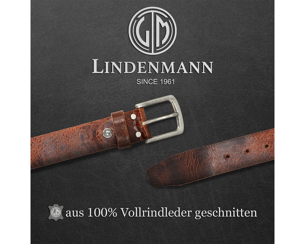 LINDENMANN Ledergürtel – Bild 5 von 5