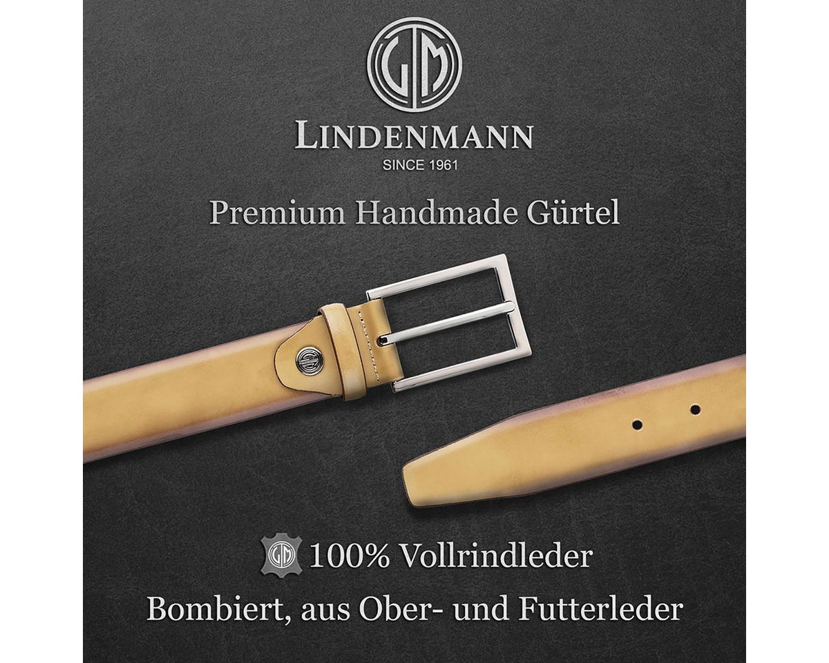 LINDENMANN Ledergürtel – Bild 4 von 5