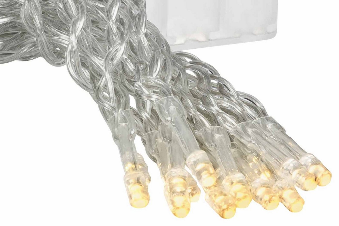 Linder Exclusiv GmbH LED-Lichterkette, Batterie 4,35m 30 LED warmweiß Innen transparent – Bild 2 von 2