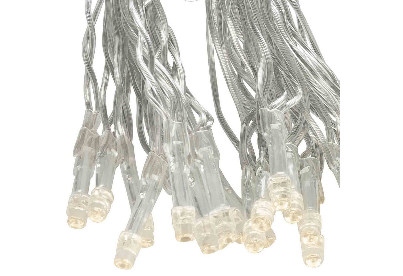 Linder Exclusiv GmbH LED-Lichterkette, Batterie 2,85m 20 LEDs warmweiß 6/18h Timer für außen – Bild 3 von 3