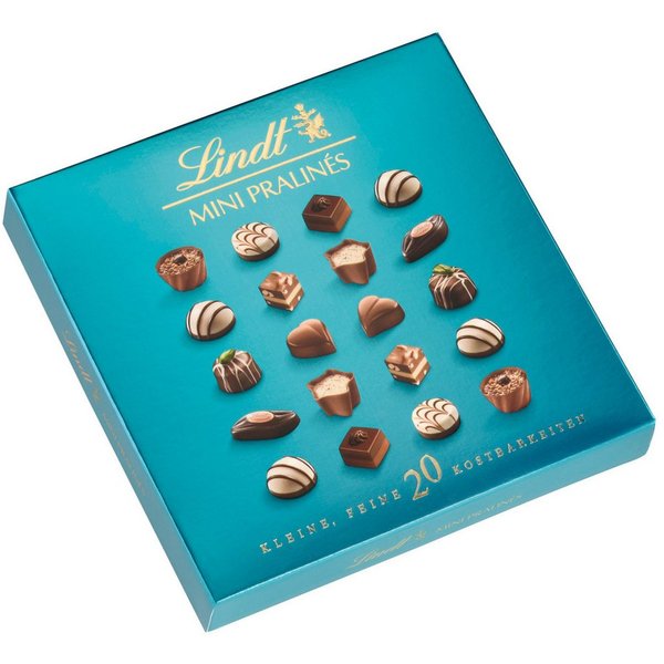 LINDT Schokolade, Lindt Mini Pralinen süße Köstlichkeiten aus Schokolade im Mini 100g
