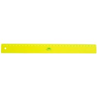 Lineal aus Bio-Kunststoff 30cm gelb