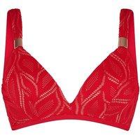 LINGADORE Bikini top Triangel, Größe 42B in Rot