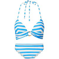 LINGADORE padded bikiniset Triangle, Größe 36E in Blau