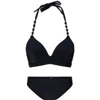 LINGADORE padded bikiniset Triangle, Größe 38C in Schwarz