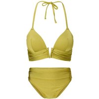 LINGADORE padded bikiniset Triangle, Größe 44C in Grün