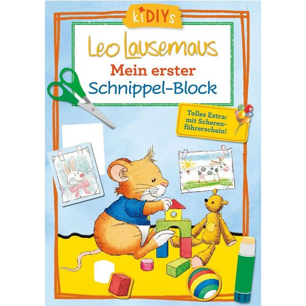 Mein erster Schnippel-Block - Leo Lausemaus Der Block zum Umgang mit d / diverse