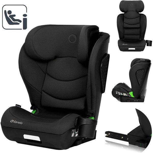 lionelo Autokindersitz NEAL I-SIZE, ab: ca. 3,5 Jahre (entsprechend einer Körpergröße ab 100 cm)., bis: ca. 12 Jahre (entsprechend einer Körpergröße bis 150 cm)
