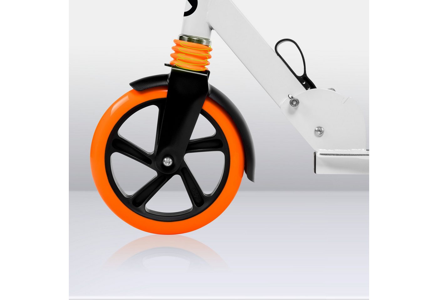 lionelo Cityroller LUCA, (Tretroller), Stoßdämpfer Rollen 200mm Kugellager ABEC7 klappbar Alu – Bild 3 von 5