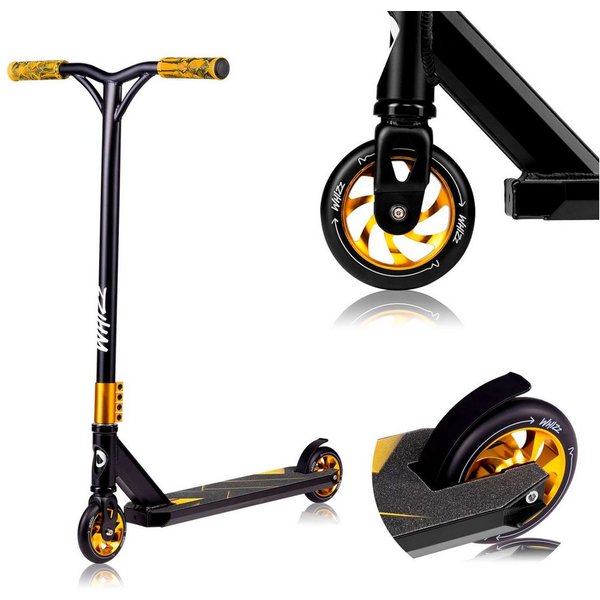 lionelo Cityroller WHIZZ, (Set, Set), Kickscooter Stuntscooter 360° Lenkung mit ABEC 9