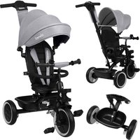 lionelo Dreirad-Kinderwagen BERRY, undurchdringliche Räder/ideal zum Erlernen des Fahrens/ab 9 Monaten