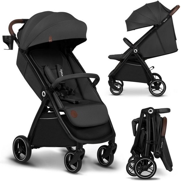 lionelo Kinder-Buggy INGRID, Kompakter / Schönes Design/Multifunktional/ab 6 Monaten