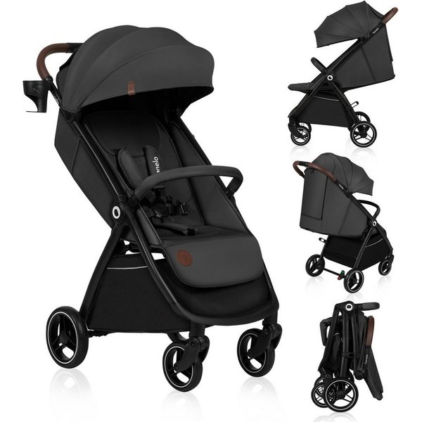 lionelo Kinder-Buggy INGRRID, (Set), Auto-Folding/Einhand-Faltung/UPF50+/bis 22 kg