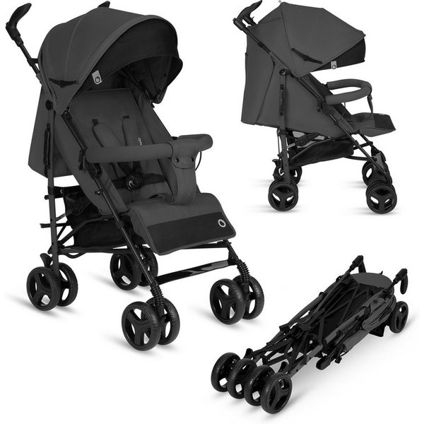 lionelo Kinder-Buggy IRMA, Leichte, Moskitonetz, Großer Korb ab 6 month bis 3 Jahre