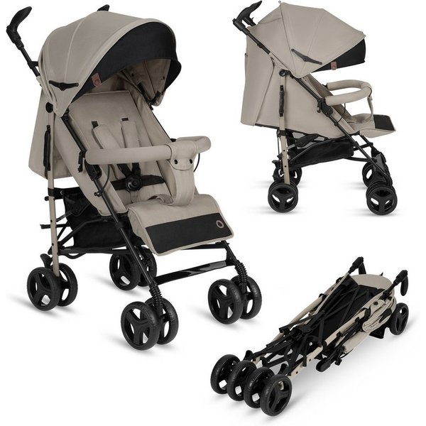 lionelo Kinder-Buggy IRMA, Leichte, Moskitonetz, Großer Korb ab 6 month bis 3 Jahre