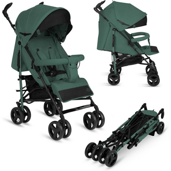 lionelo Kinder-Buggy IRMA, Leichte, Moskitonetz, Großer Korb ab 6 month bis 3 Jahre