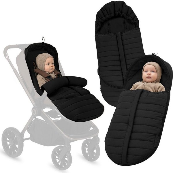 lionelo Kinderschlafsack OLI (Set, 2in1 Fußsack + Schutzhülle), Modular 2in1/wasserabweisend/UV-Schutz/warm bis-20°C