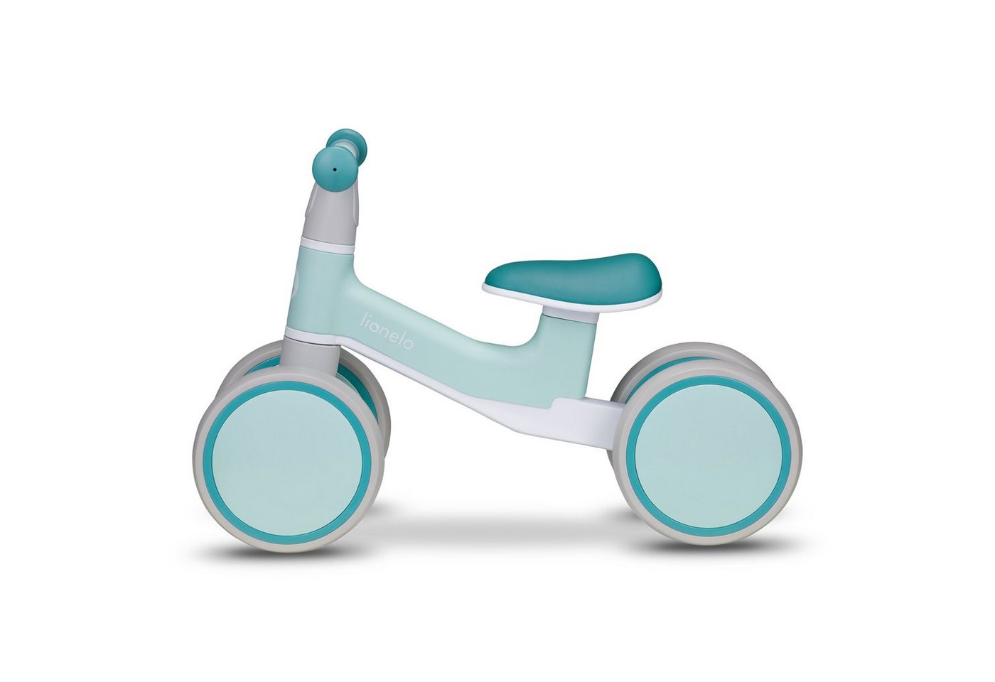 lionelo Laufrad VILLY Durchmesser 17,5 cm Zoll, Vordere Dämpfung, Ergonomische Gestaltung, das Gleichgewicht lernen – Bild 4 von 5