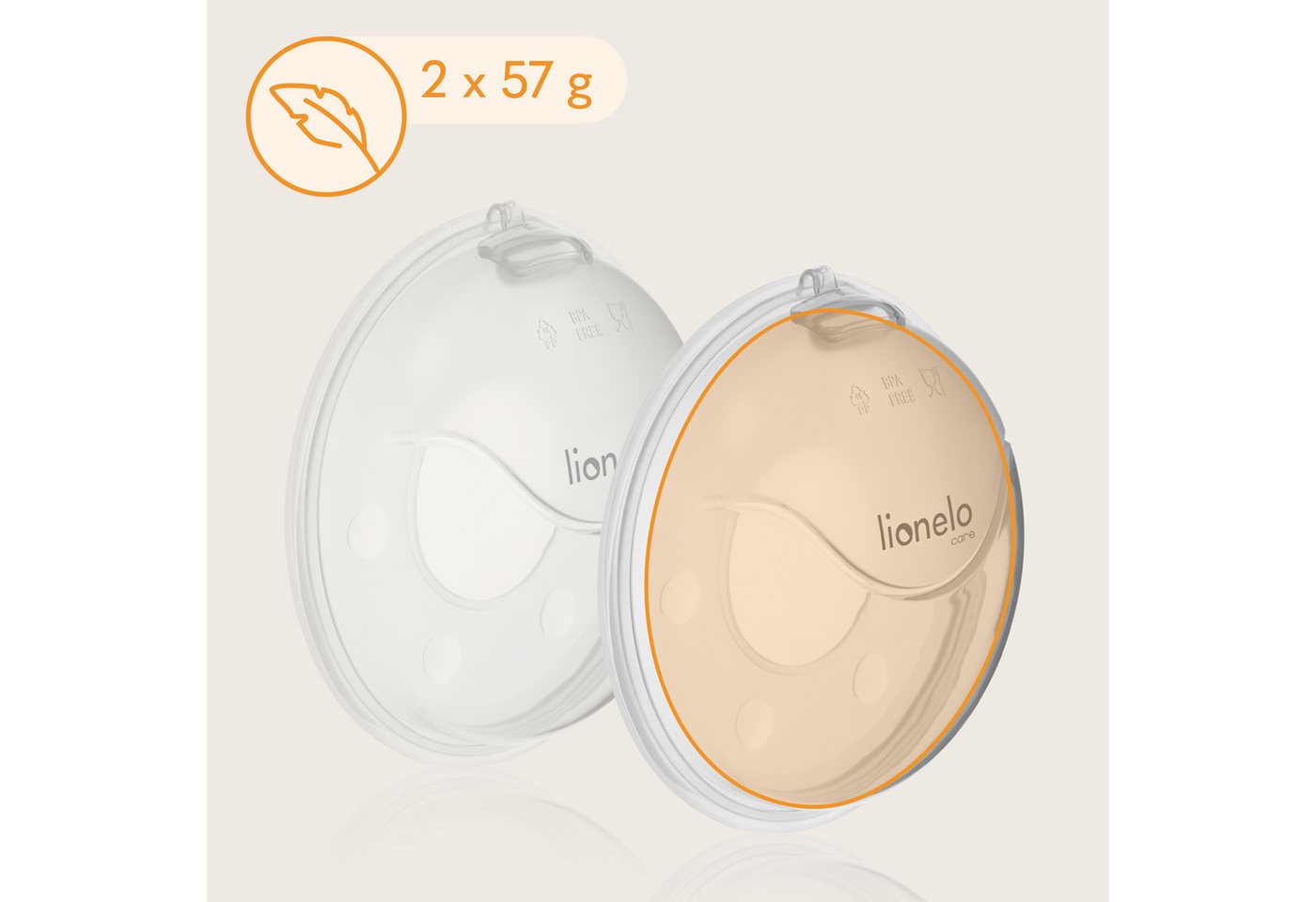 lionelo Milchbehälter MILKY PLUS, 2er-Set/40 ml pro Stück/Etui/leicht/sterilisierbar – Bild 2 von 5