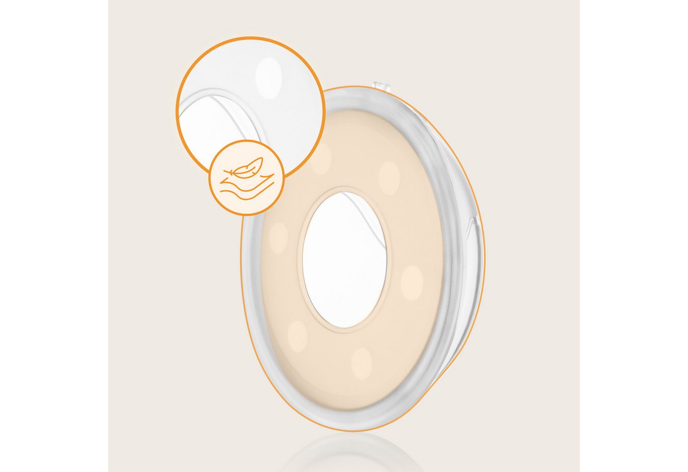 lionelo Milchbehälter MILKY PLUS, 2er-Set/40 ml pro Stück/Etui/leicht/sterilisierbar – Bild 4 von 5