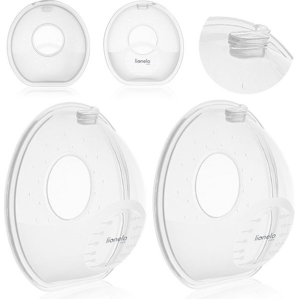 lionelo Milchbehälter MILKY SIMPLE, 60 ml/schalenförmig/sterilisiertbar/weich & diskret