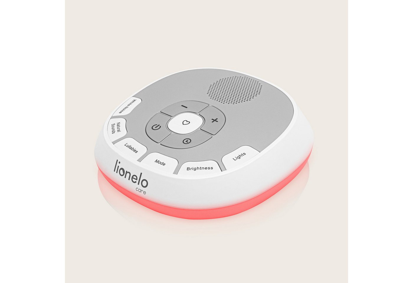 lionelo Spieluhr BABYNAP, Portable/Lampe/LoveBeat - Mamas Herzschlag und 20 Geräusche – Bild 5 von 5