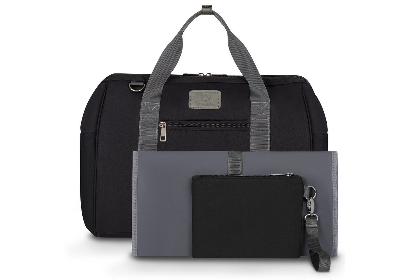 lionelo Wickeltasche Ida (TOP, 20 L), Wickelunterlage Thermo-Taschen inkl. Kosmetiktasche – Bild 2 von 5