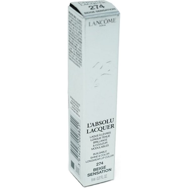 LANCOME Lipgloss LANCOME L'Absolu Lacquer - Liquid Lipgloss 274 Beige Sensation 8ml