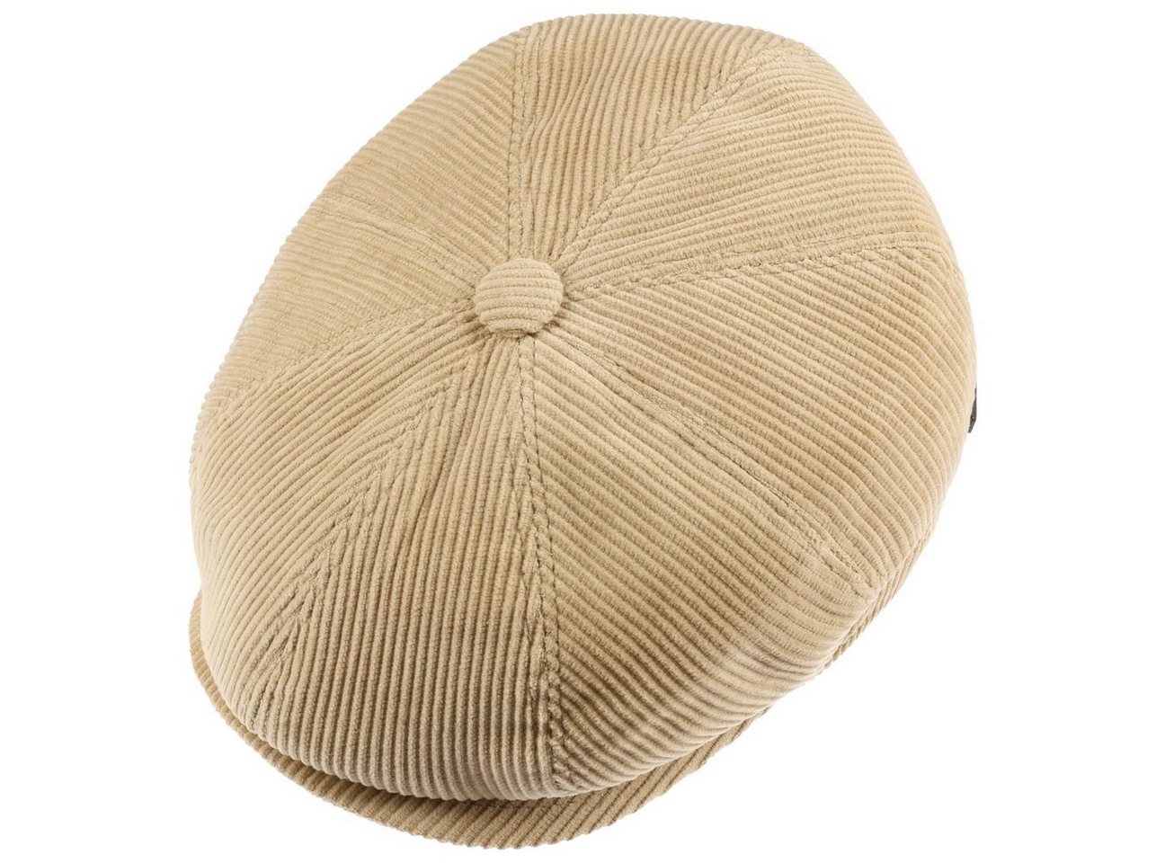 Lipodo Flat Cap (1-St) Cordcap mit Schirm, Made in Italy – Bild 2 von 5