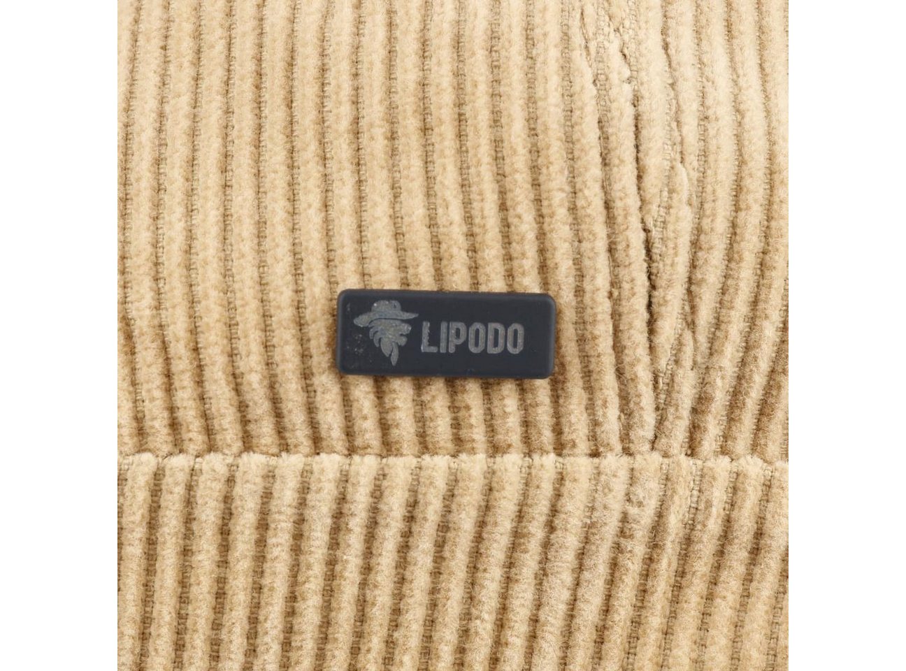 Lipodo Flat Cap (1-St) Cordcap mit Schirm, Made in Italy – Bild 4 von 5