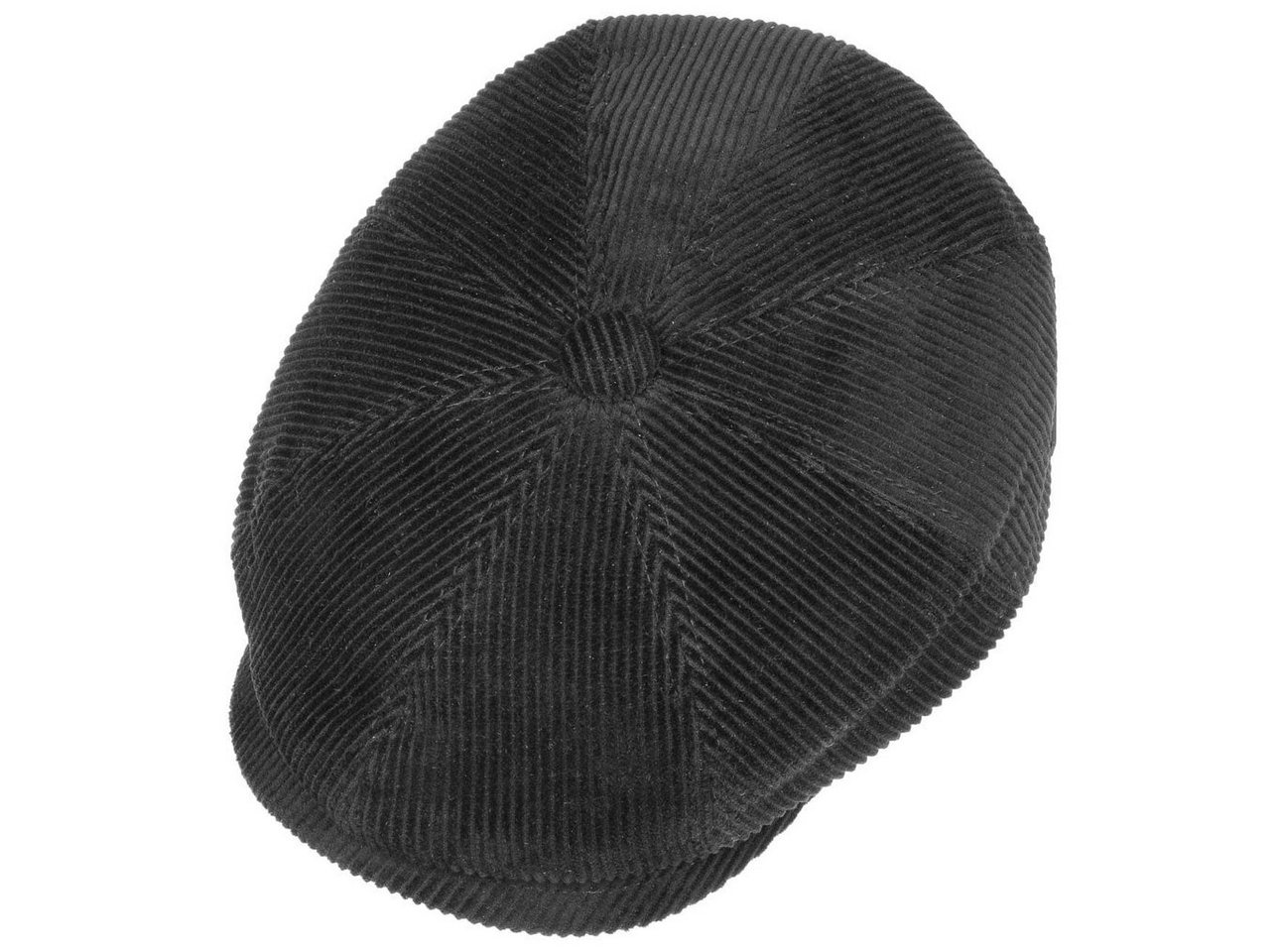 Lipodo Flat Cap (1-St) Cordcap mit Schirm, Made in Italy – Bild 2 von 5